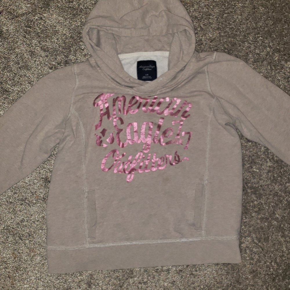 Junior's Hooded Sweatshirt American Eagle
